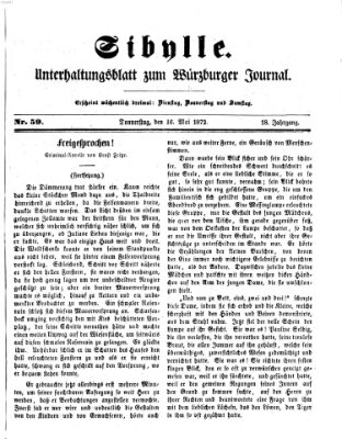 Sibylle (Würzburger Journal) Donnerstag 16. Mai 1872