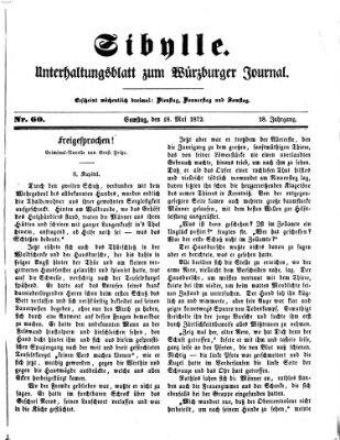 Sibylle (Würzburger Journal) Sonntag 19. Mai 1872