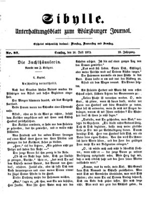 Sibylle (Würzburger Journal) Samstag 20. Juli 1872