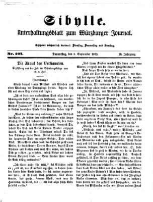 Sibylle (Würzburger Journal) Donnerstag 5. September 1872