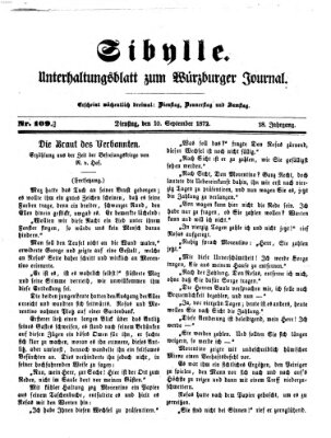 Sibylle (Würzburger Journal) Dienstag 10. September 1872