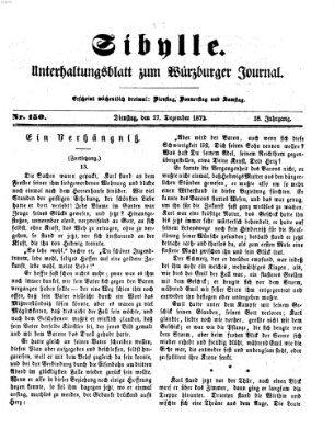 Sibylle (Würzburger Journal) Dienstag 17. Dezember 1872