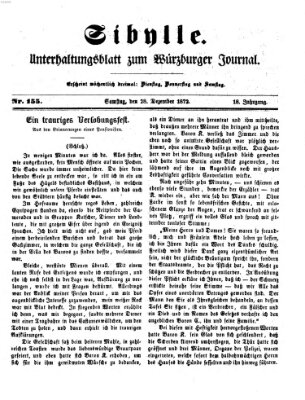 Sibylle (Würzburger Journal) Samstag 28. Dezember 1872