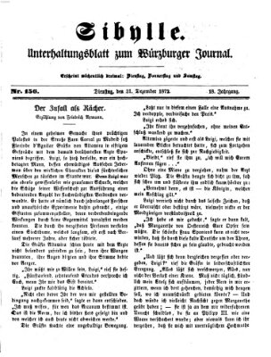 Sibylle (Würzburger Journal) Dienstag 31. Dezember 1872