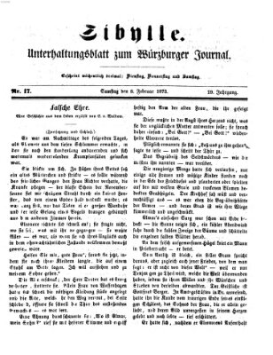 Sibylle (Würzburger Journal) Samstag 8. Februar 1873