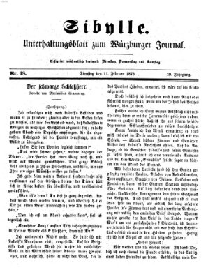 Sibylle (Würzburger Journal) Dienstag 11. Februar 1873