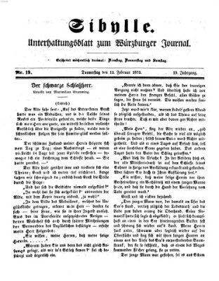 Sibylle (Würzburger Journal) Donnerstag 13. Februar 1873