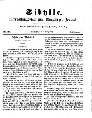 Sibylle (Würzburger Journal) Donnerstag 6. März 1873