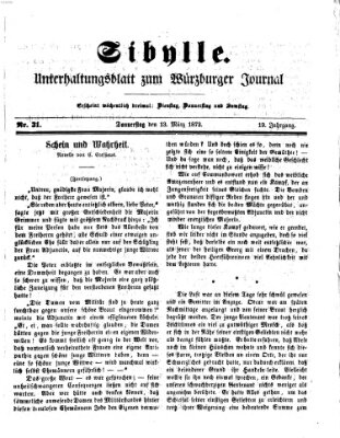 Sibylle (Würzburger Journal) Donnerstag 13. März 1873