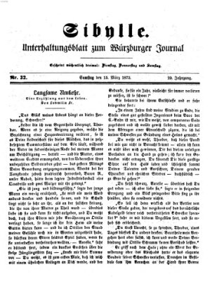 Sibylle (Würzburger Journal) Samstag 15. März 1873