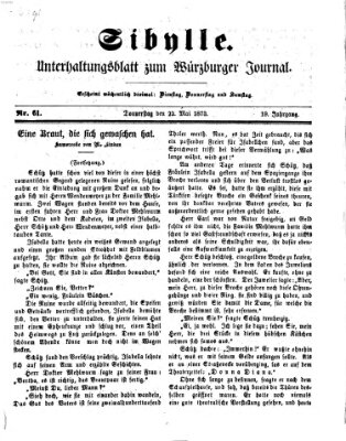 Sibylle (Würzburger Journal) Donnerstag 22. Mai 1873