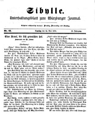 Sibylle (Würzburger Journal) Samstag 24. Mai 1873