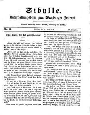 Sibylle (Würzburger Journal) Dienstag 27. Mai 1873