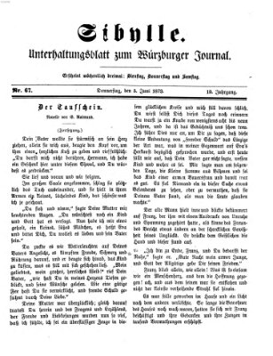 Sibylle (Würzburger Journal) Donnerstag 5. Juni 1873