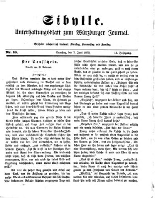 Sibylle (Würzburger Journal) Samstag 7. Juni 1873