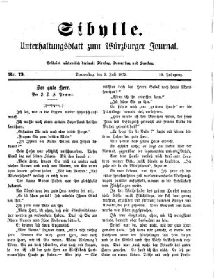 Sibylle (Würzburger Journal) Donnerstag 3. Juli 1873