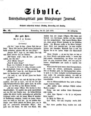 Sibylle (Würzburger Journal) Donnerstag 10. Juli 1873