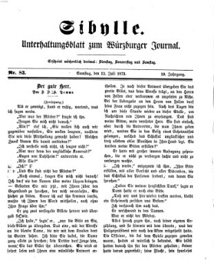 Sibylle (Würzburger Journal) Samstag 12. Juli 1873