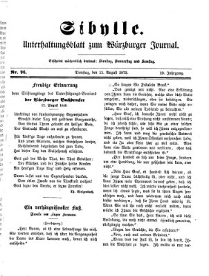 Sibylle (Würzburger Journal) Dienstag 12. August 1873