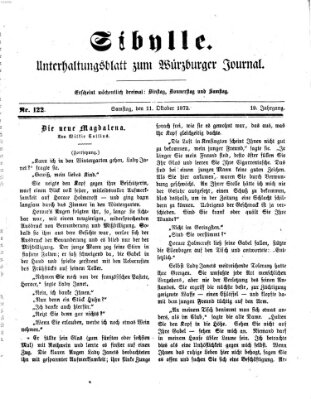 Sibylle (Würzburger Journal) Samstag 11. Oktober 1873