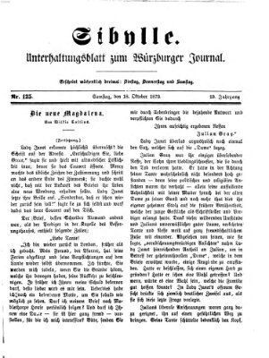 Sibylle (Würzburger Journal) Samstag 18. Oktober 1873