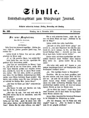 Sibylle (Würzburger Journal) Dienstag 4. November 1873