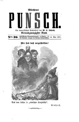 Münchener Punsch Sonntag 14. Mai 1871