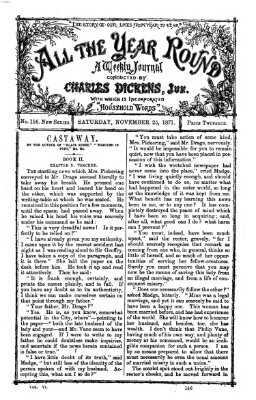 All the year round Samstag 25. November 1871