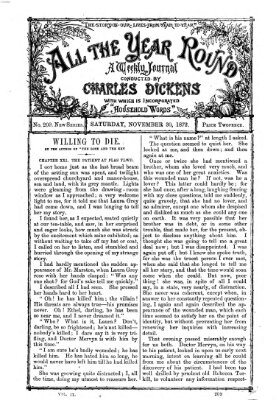 All the year round Samstag 30. November 1872