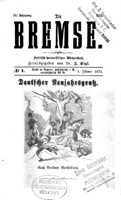 Die Bremse Samstag 4. Januar 1873