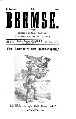 Die Bremse Samstag 22. November 1873