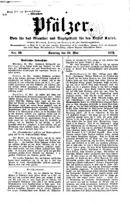 Pfälzer Sonntag 18. Mai 1873