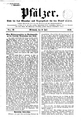 Pfälzer Mittwoch 9. Juli 1873