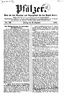 Pfälzer Freitag 19. Dezember 1873