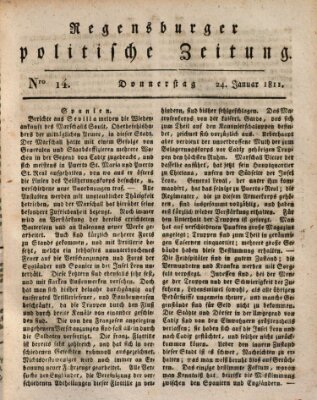 Regensburger politische Zeitung (Regensburger Zeitung) Donnerstag 24. Januar 1811