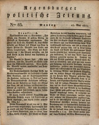 Regensburger politische Zeitung (Regensburger Zeitung) Montag 27. Mai 1811