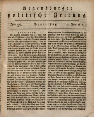 Regensburger politische Zeitung (Regensburger Zeitung) Donnerstag 20. Juni 1811