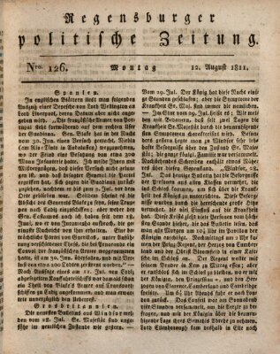 Regensburger politische Zeitung (Regensburger Zeitung) Montag 12. August 1811