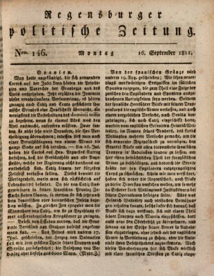 Regensburger politische Zeitung (Regensburger Zeitung) Montag 16. September 1811