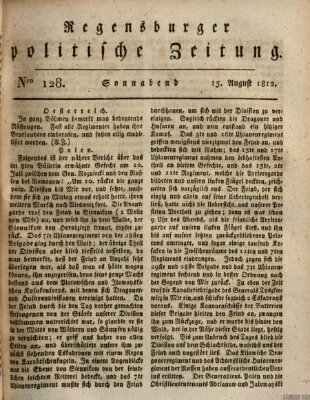 Regensburger politische Zeitung (Regensburger Zeitung) Samstag 15. August 1812