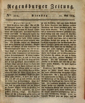 Regensburger Zeitung Dienstag 11. Mai 1813