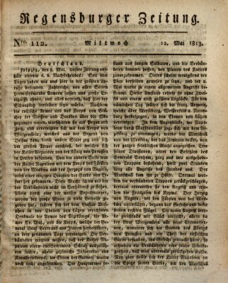 Regensburger Zeitung Mittwoch 12. Mai 1813