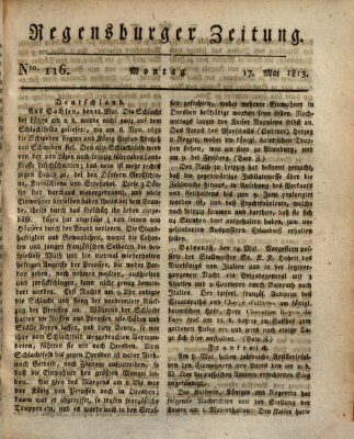 Regensburger Zeitung Montag 17. Mai 1813