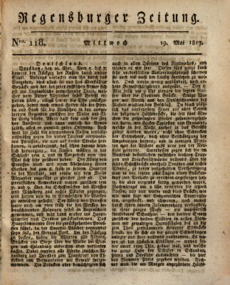 Regensburger Zeitung Mittwoch 19. Mai 1813