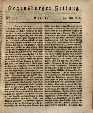 Regensburger Zeitung Montag 24. Mai 1813