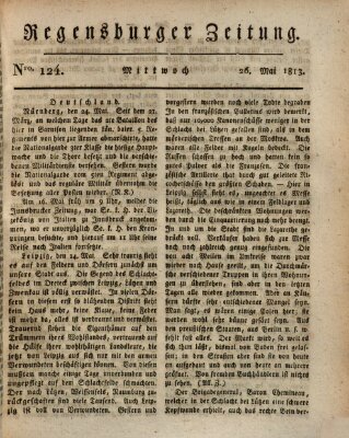 Regensburger Zeitung Mittwoch 26. Mai 1813