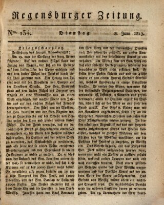 Regensburger Zeitung Dienstag 8. Juni 1813