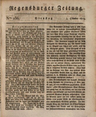 Regensburger Zeitung Dienstag 5. Oktober 1813