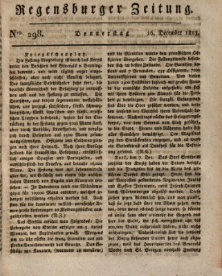 Regensburger Zeitung Donnerstag 16. Dezember 1813