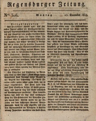 Regensburger Zeitung Montag 27. Dezember 1813